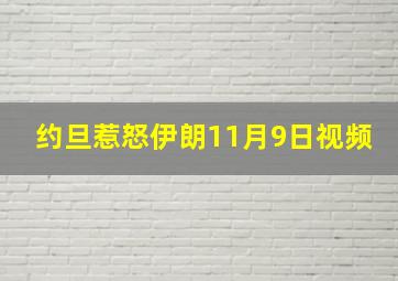 约旦惹怒伊朗11月9日视频