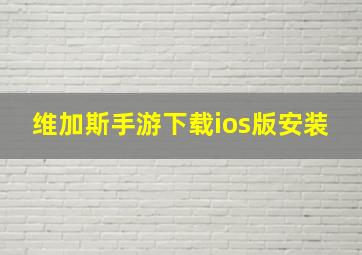 维加斯手游下载ios版安装