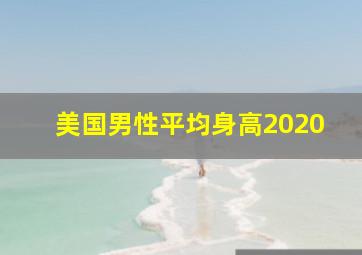 美国男性平均身高2020