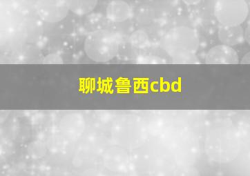 聊城鲁西cbd