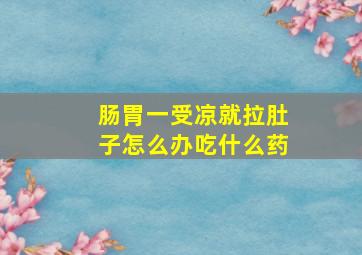 肠胃一受凉就拉肚子怎么办吃什么药