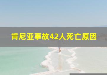 肯尼亚事故42人死亡原因