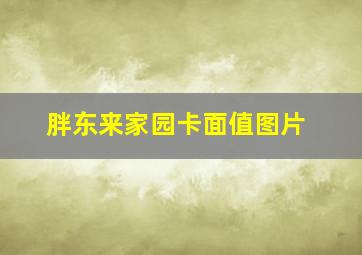 胖东来家园卡面值图片