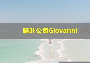 脑叶公司Giovanni