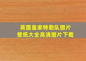 英国皇家特勤队图片壁纸大全高清图片下载