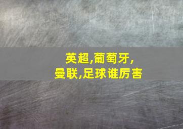 英超,葡萄牙,曼联,足球谁厉害