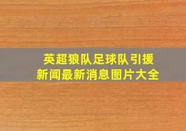 英超狼队足球队引援新闻最新消息图片大全