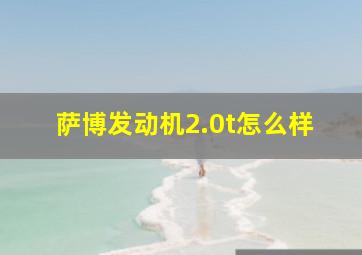 萨博发动机2.0t怎么样