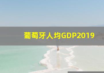 葡萄牙人均GDP2019