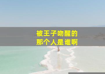 被王子吻醒的那个人是谁啊