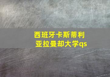 西班牙卡斯蒂利亚拉曼却大学qs