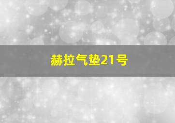 赫拉气垫21号