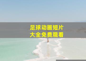 足球动画短片大全免费观看