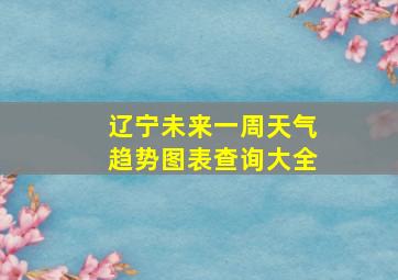 辽宁未来一周天气趋势图表查询大全