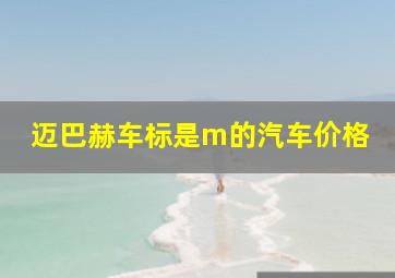 迈巴赫车标是m的汽车价格