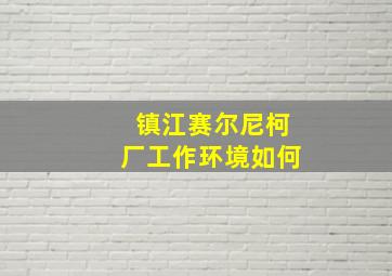 镇江赛尔尼柯厂工作环境如何