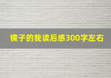 镜子的我读后感300字左右