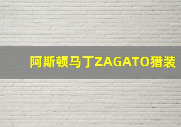 阿斯顿马丁ZAGATO猎装