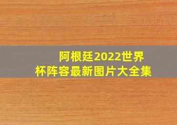 阿根廷2022世界杯阵容最新图片大全集