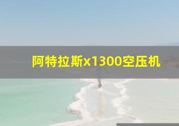 阿特拉斯x1300空压机