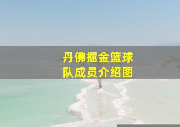 丹佛掘金篮球队成员介绍图