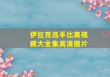 伊拉克选手比赛视频大全集高清图片