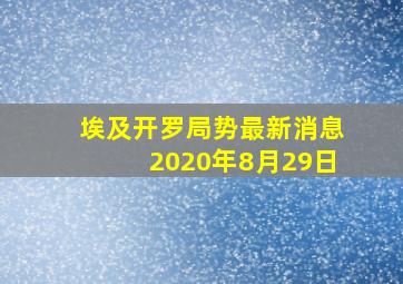 埃及开罗局势最新消息2020年8月29日