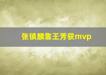 张镇麟靠王芳获mvp