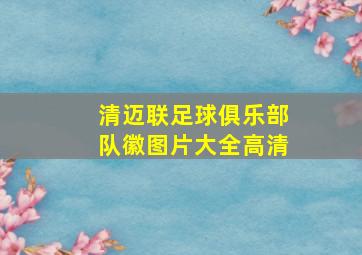 清迈联足球俱乐部队徽图片大全高清