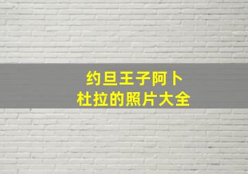 约旦王子阿卜杜拉的照片大全