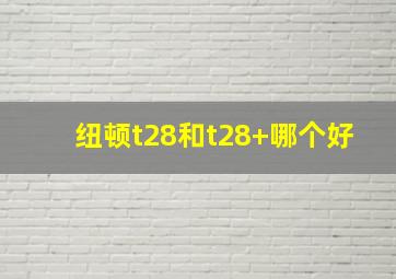 纽顿t28和t28+哪个好