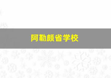 阿勒颇省学校